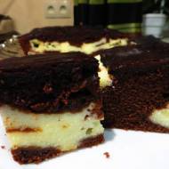Ciasto Serowo-czekoladowe