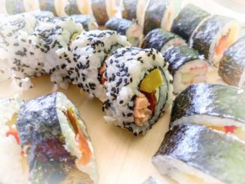 Domowa wersja sushi