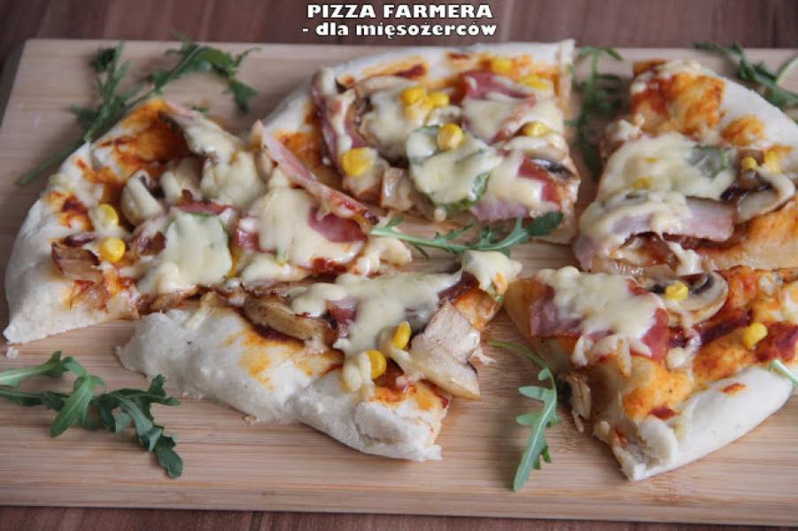 Pizza farmera - dla mięsożerców
