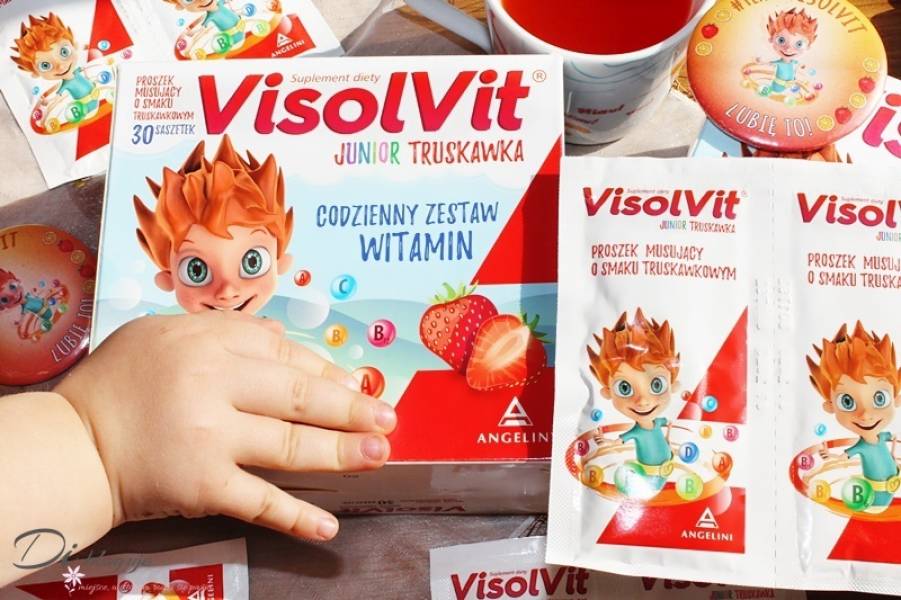 VisolVit Junior - codzienny zestaw witamin i mienarałów - recenzja