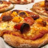 Czwartek: Szybkie mini pizze z mąki pełnoziarnistej