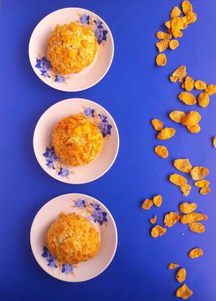 Ciasteczka z płatkami kukurydzianymi i kokosem / Cornflake Coconut Cookies