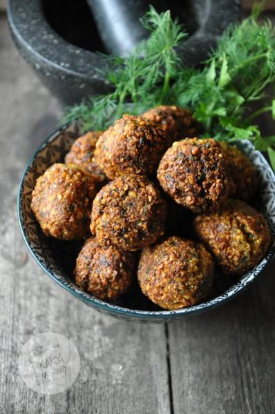 Falafel z ziołami