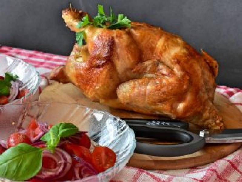 Pieczony kurczak – niedzielny obiad