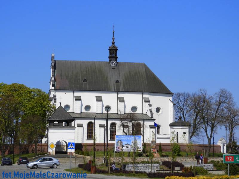 Kościoły w Poddębicach woj. łódzkie
