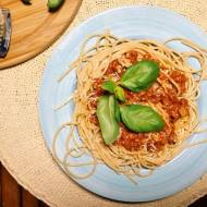 Środa: Spaghetti z sosem al ragu