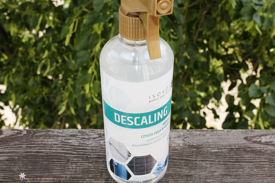 Isokor Descaling, czyli najlepszy środek do czyszczenia nie tylko fug - recenzja