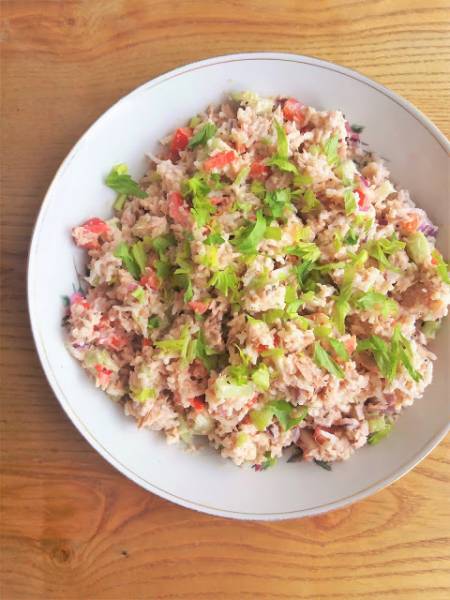 Ryżowa sałatka z tuńczykiem / Rice and Tuna Salad
