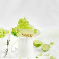 Limonkowy sernik z herbatą matcha – Deser na upały