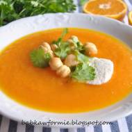 zupa krem z marchwi i pomarańczy
