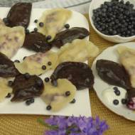 Pierogi z jagodami i serem na słodko + jak zrobić ciasto na pierogi czekoladowe i klasyczne