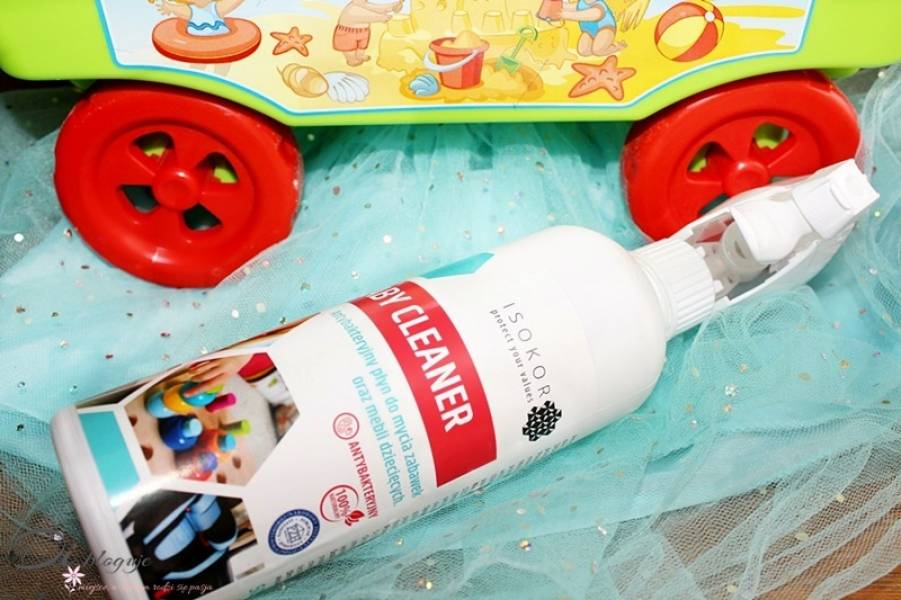 Isokor Baby Cleaner, czyli ekologiczny płyn do mycia zabawek oraz mebli dziecięcych - recenzja
