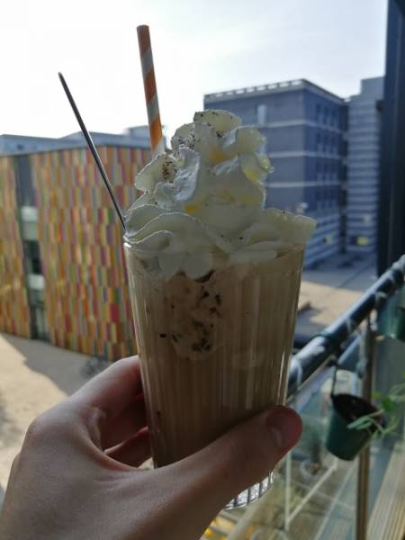 Belgia - Mrożona kawa z Liège (Café liégeois)