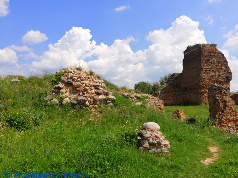 Ruiny zamku w Bobrownikach woj. kujawsko - pomorskie