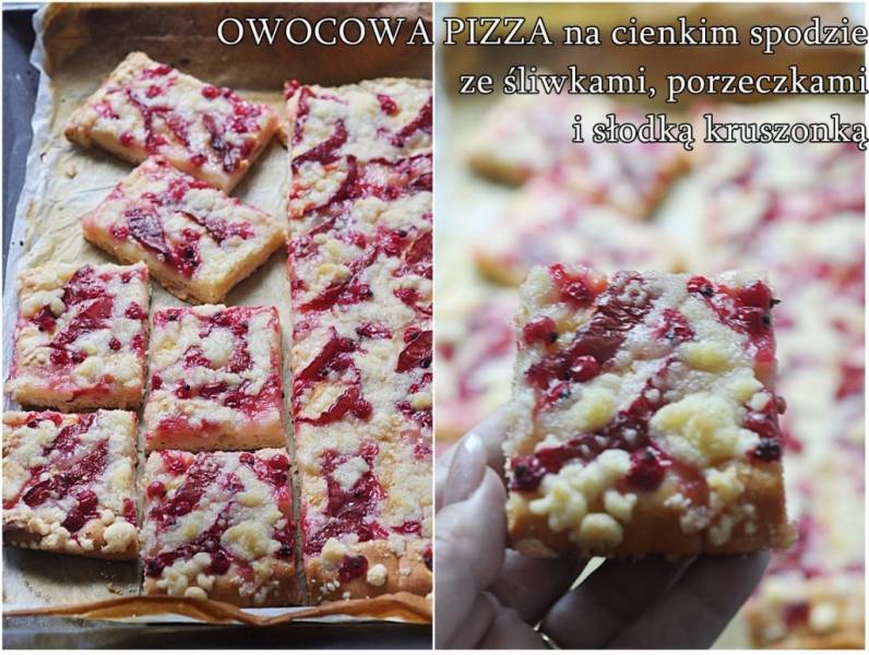 Pizza owocowa