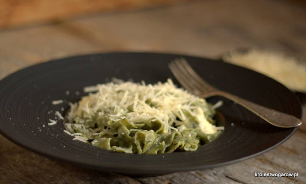 Makaron zielony – pasta verde