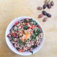 Sałatka z komosą i wędzonym łososiem / Quinoa and Smoked Salmon Salad