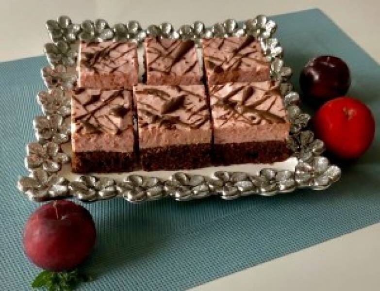 Ciasto czekoladowa śliwka