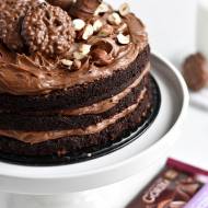 Tort czekoladowy- ciężki i wilgotny
