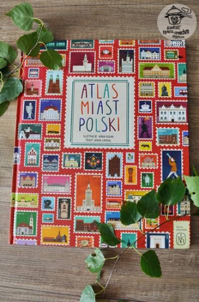 Atlas Miast Polski - recenzja książki -Nasza Księgarnia.