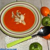 Zupa pomidorowa z jabłkami