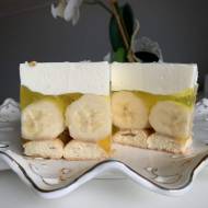 Bananowy obłoczek – ciasto bez pieczenia