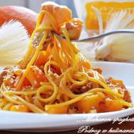 ,,Spaghetti z dynią’’