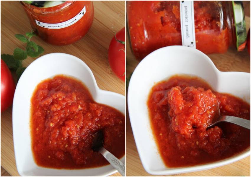 Domowy przecier pomidorowy - baza do zup i sosów