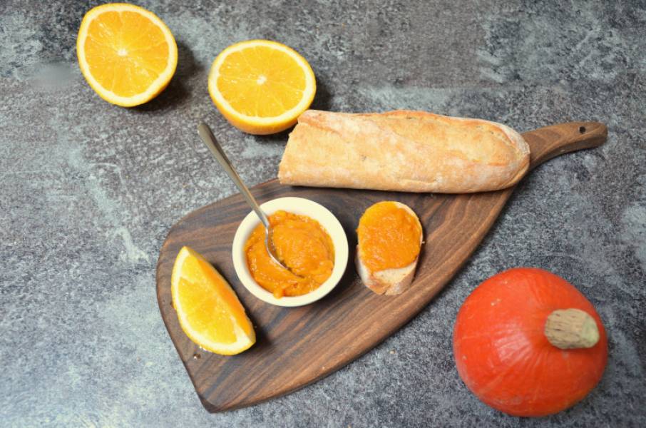 Dżem dyniowy z nutą pomarańczy i wanilii