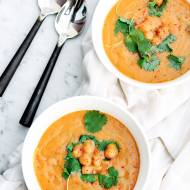Jesienne zupy – zupa z soczewicy i ciecierzycy