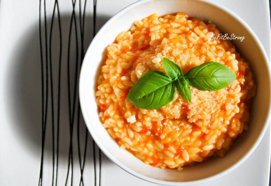 Aromatyczne risotto paprykowe FIT