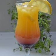 Drink Zachód Słońca z lemoniadą i Grenadine