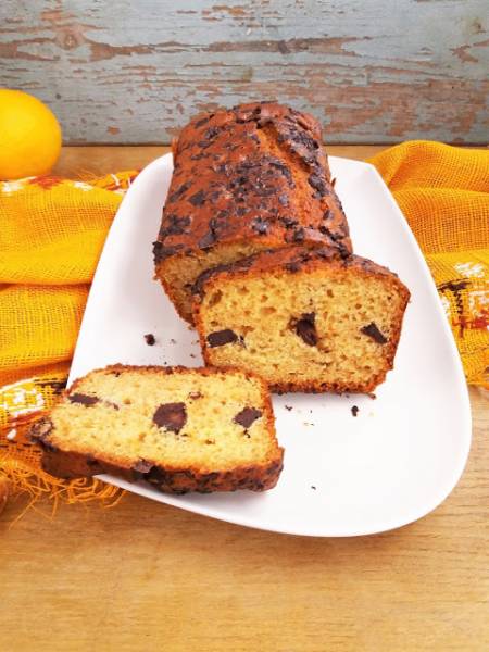 Ciasto pomarańczowe z czekoladą / Orange Chocolate Chip Bread