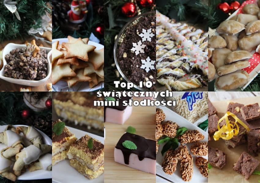 Top 10 świątecznych mini słodkości