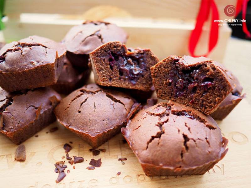 Muffiny piernikowo-czekoladowe