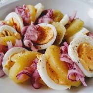Słowacka sałatka ziemniaczana z jajkami