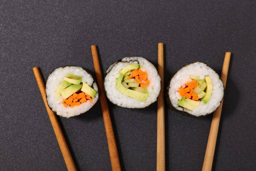 Jakie warzywa do sushi