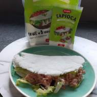 Wrap z Tapioki z lekką sałatką z tuńczykiem