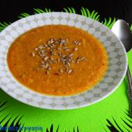 Zupa krem marchewkowo - porowy