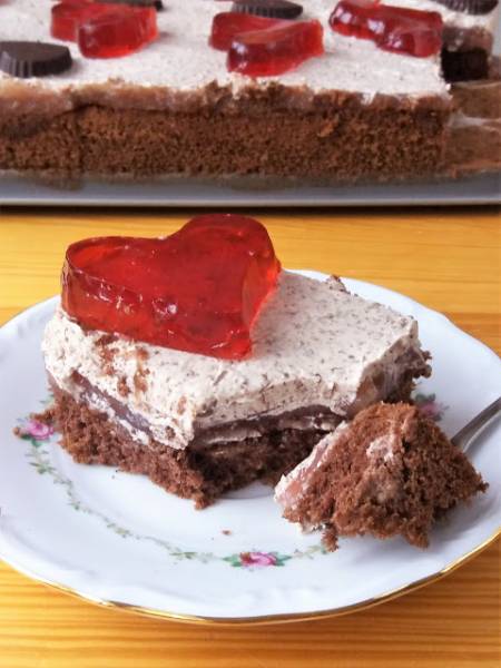 Ciasto walentynkowe / Valentine's Day Cake