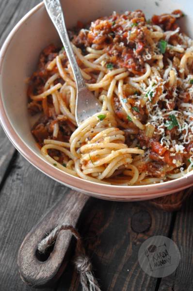 Spaghetti bolognese (Ragù)