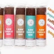 Batoniki czekoladowe Raw Bar Choco z nadzieniem – Siła Roślin