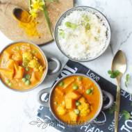 Curry wegetariańskie z batatami