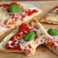 Prosta i szybka pizza - bez drożdży i bez wyrastania ciasta (pizza z patelni)