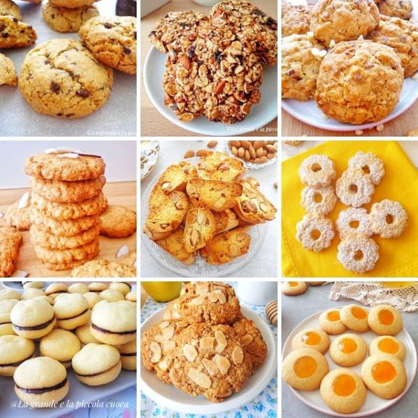 15 przepisów na domowe ciasteczka (15 ricette per biscotti)