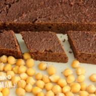 Brownie z ciecierzycy (ciasto czekoladowe paleo)