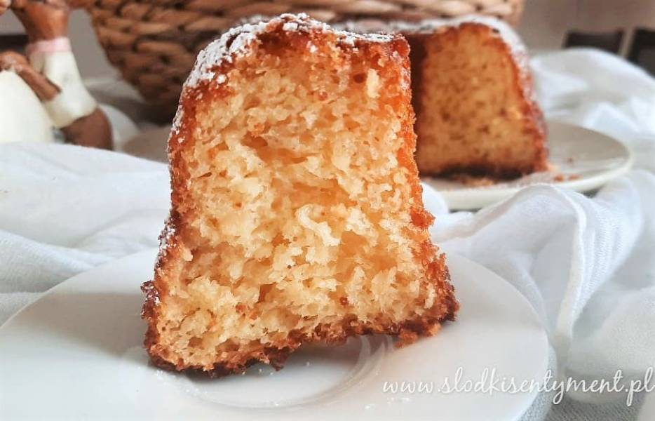 Babka drożdżowa zaparzana