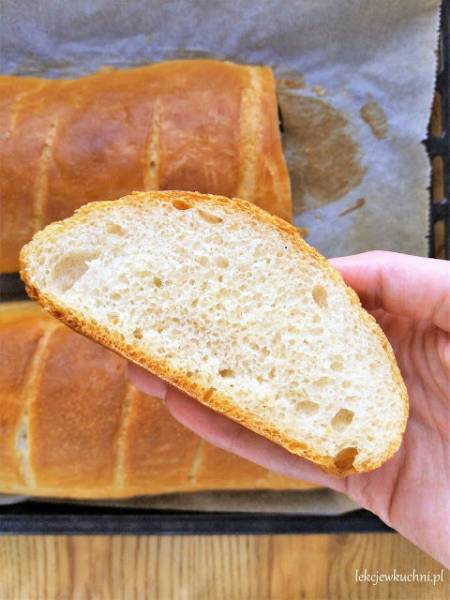 Chrupiący chleb pszenny na drożdżach (bez formy) / Crusty Yeast Bread