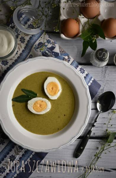 Zupa szczawiowa z jajkiem – kuchnia podkarpacka