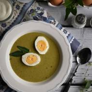 Zupa szczawiowa z jajkiem – kuchnia podkarpacka